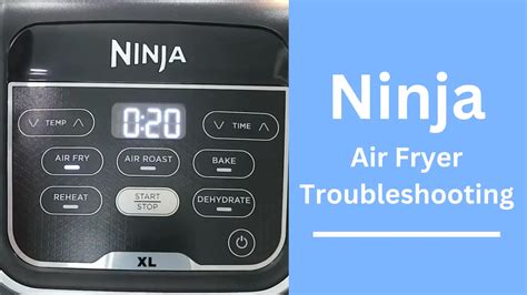 ninja air fryer issues